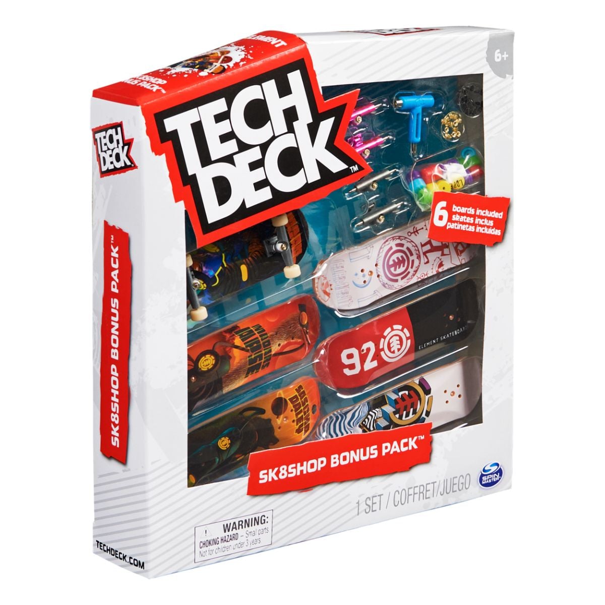 Set 6 Mini Placi Tech Deck 20136702