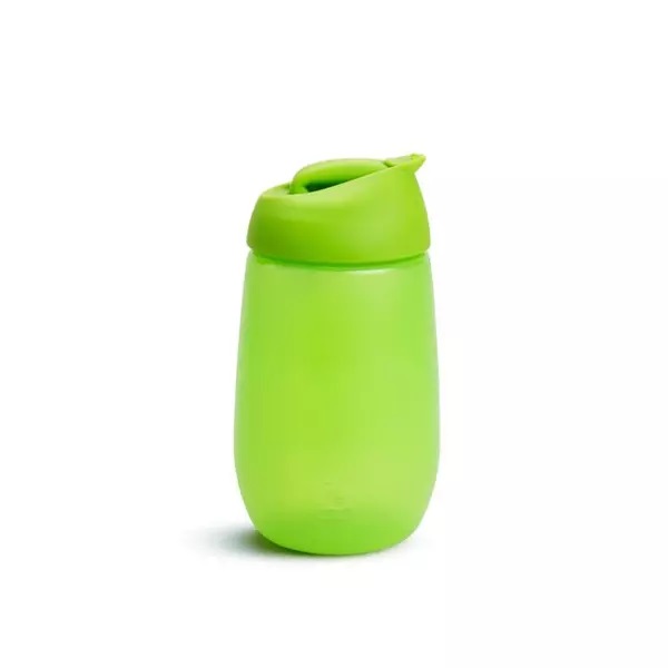 Cana Munchkin Simple Clean cu pai 296ml, Verde - imagine 5