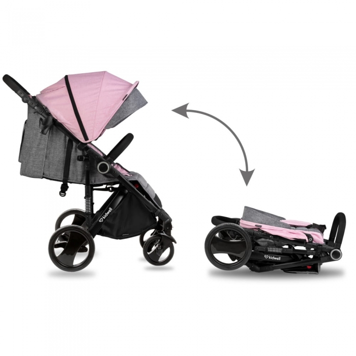 Carucior Sport Kidwell Carell Pink, 3 in 1 - imagine 7