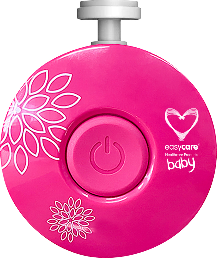 Pilă Electrică Unghii Bebeluși Easycare Baby, 6 Capete, Roz - imagine 3