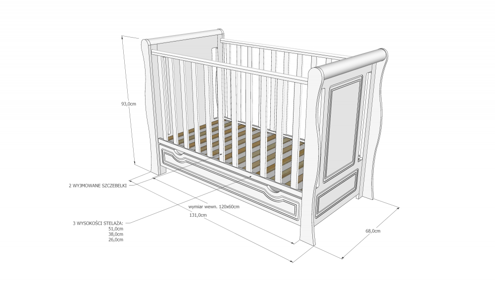 Patut Nichiduta Megan II - Sigurță și Design - imagine 2