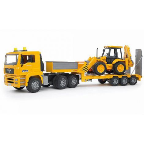 Bruder MAN TGA și Buldoexcavator JCB - imagine 5