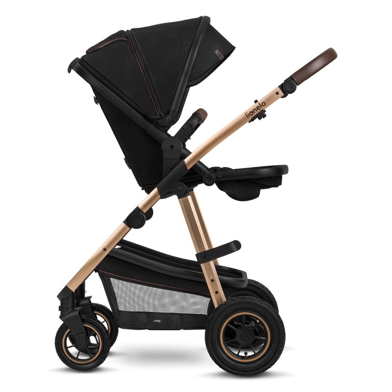Carucior 2 in 1 Lionelo Amber, Aluminiu, Accesorii Incluse - imagine 10