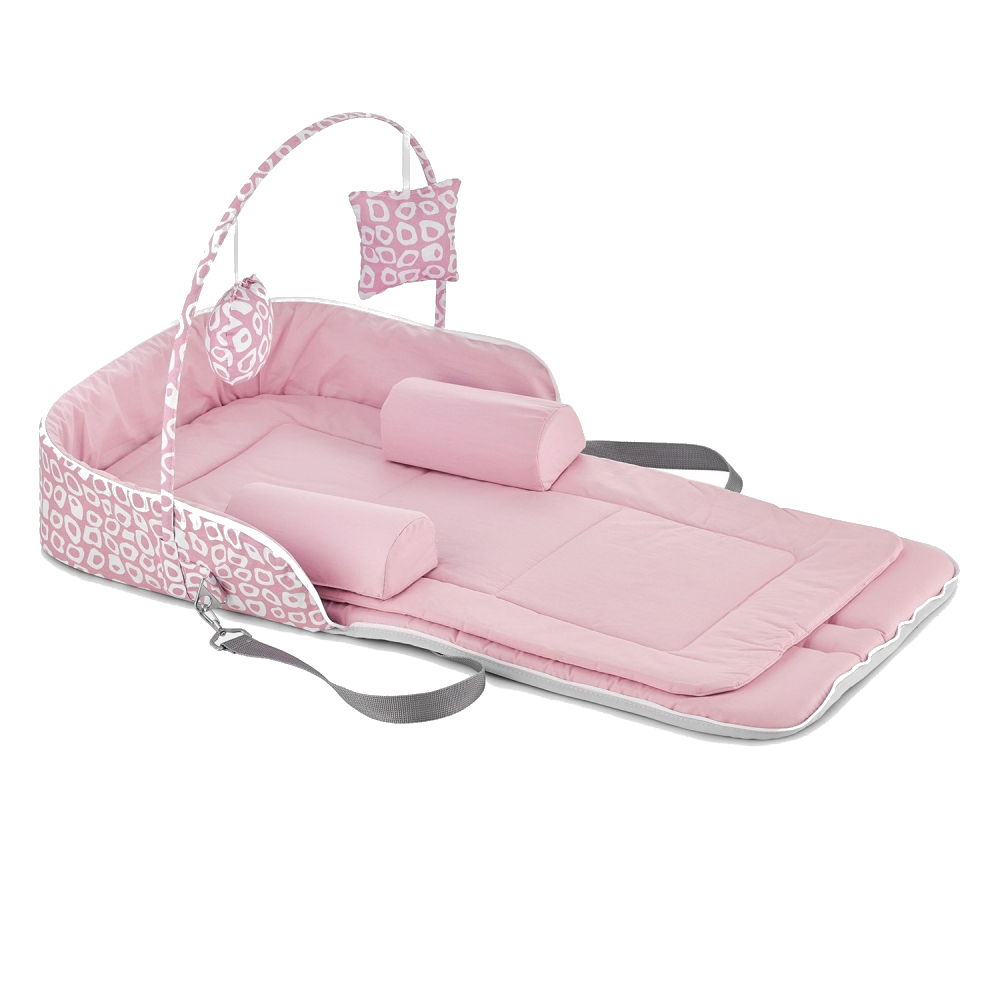 Salteluta Multifunctionala 3 in 1 BabyJem Roz - imagine 3