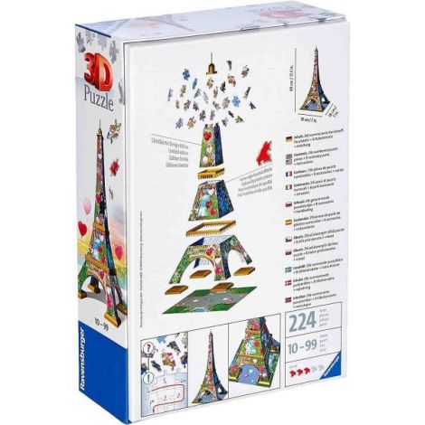 Puzzle 3D Eiffel Ravensburger 216 piese - imagine 3