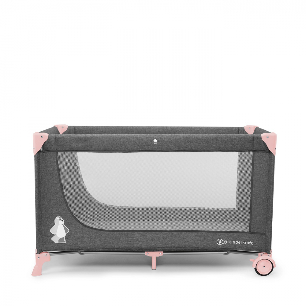 Patut Călătorie Kinderkraft Joy Pink - Portabil - imagine 2