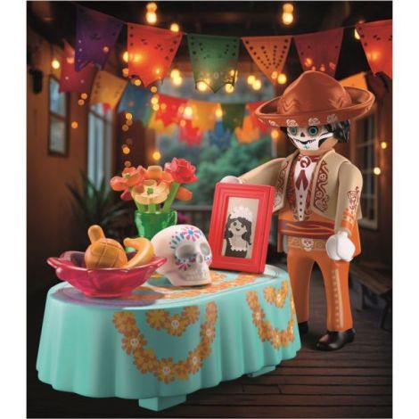 Playmobil Figurina Ziua Morților - Cultură Mexicană - imagine 4