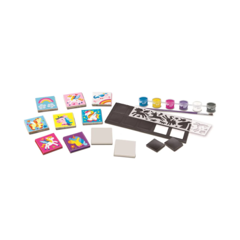 Set Creative Pictat Unicorn 4M | Activitate Copii - imagine 2