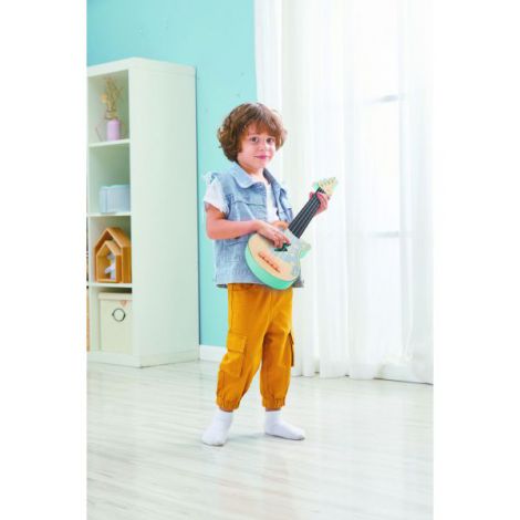 Hape Ukulele Copii - Chitară Lemn Muzicală - imagine 5
