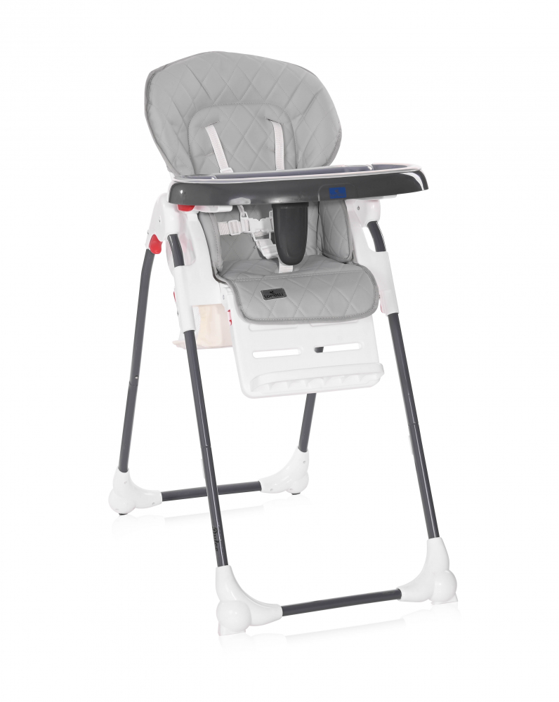 Scaun de masă Lorelli Dulce Cool Grey, Confortabil