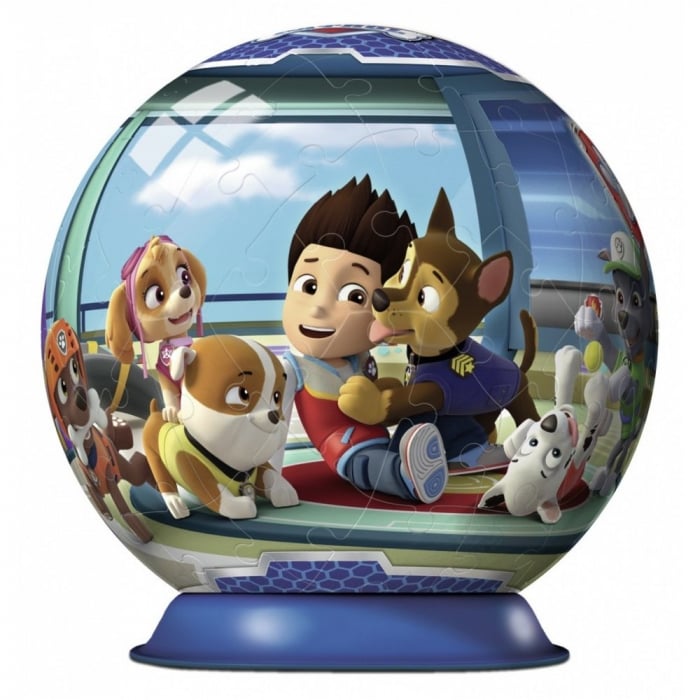 Puzzle 3D Ravensburger Paw Patrol, Fără Lipici