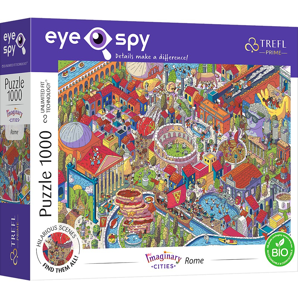 Puzzle Trefl 1000 piese Eye Spy Roma