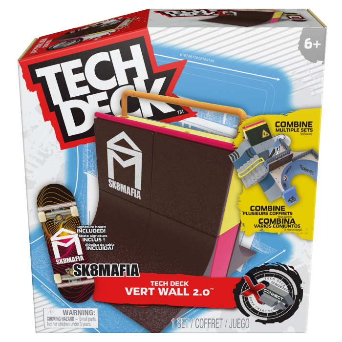 Tech Deck Pachet X-Connect Sk8mafia Vert Wall