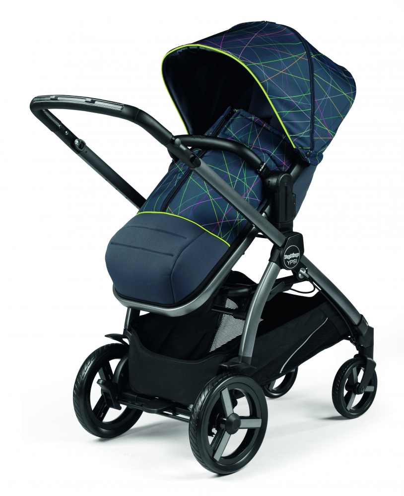 Carucior Peg Perego Ypsi Bleumarin, Usor si Ergonomic - imagine 2