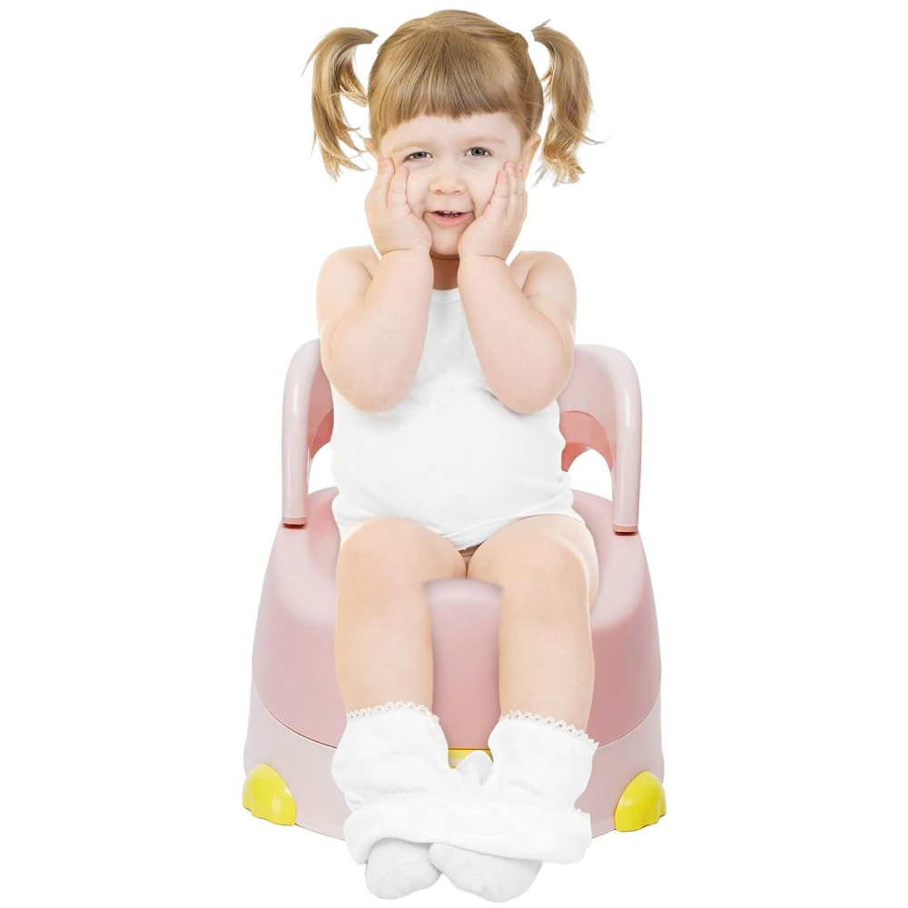 Olita Little Mom Duck Pink Ergonomica cu Spatar - imagine 6