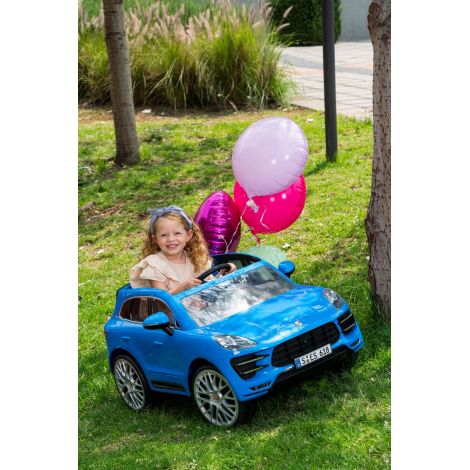 Mașină Electrică Porsche Macan 12V Rollplay | 2 Motoare - imagine 6