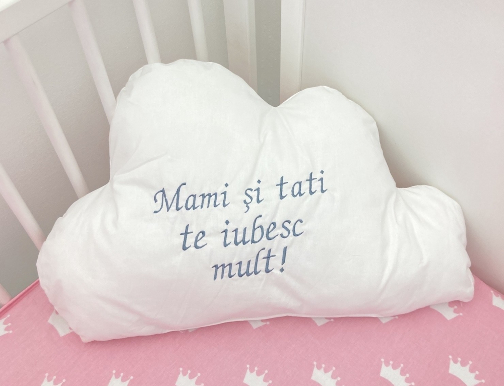 Perna Norisor Alb Personalizat Deseda