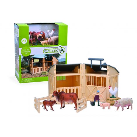 Set Grajd Collecta cu Figurine Animale - imagine 2