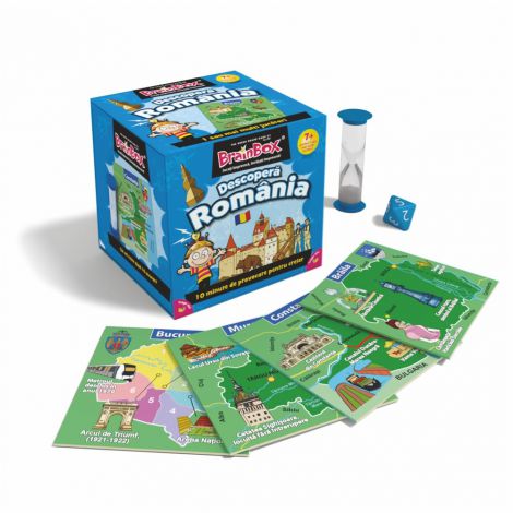 Joc Educativ Descopera Romania - BrainBox - imagine 2
