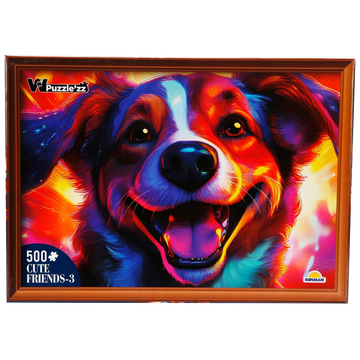 Puzzle Caine 500 piese Witty Puzzlezz - Relaxare