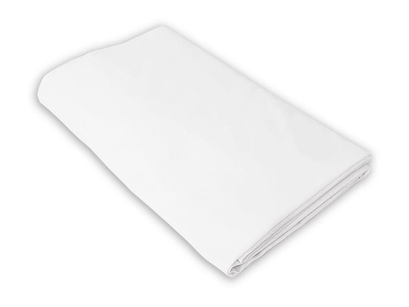 Cearceaf alb elastic Kids Decor 70x110 cm, moale - imagine 2