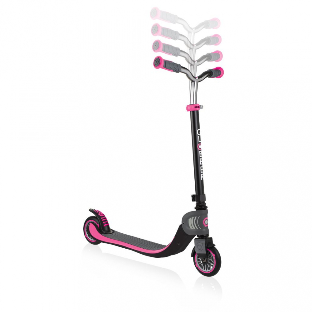 Globber Flow 125 Roz Trotineta Pliabila Adulti - imagine 7