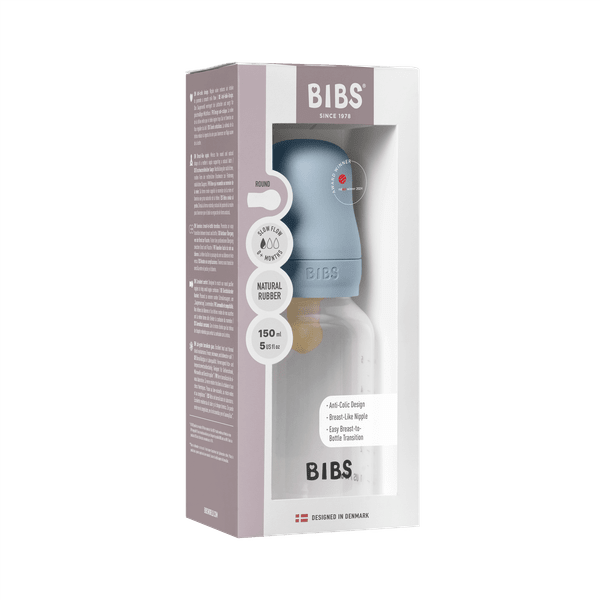 Bibs Set Biberon Anticolici 150ml Baby Blue - imagine 4