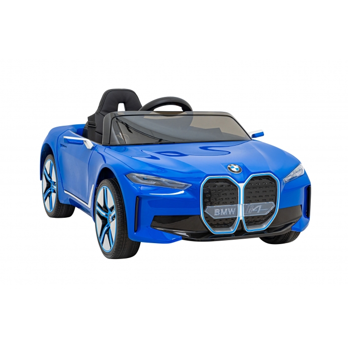 Masinuta Electrica BMW I4 Albastru, 50W, Telecomanda - imagine 2