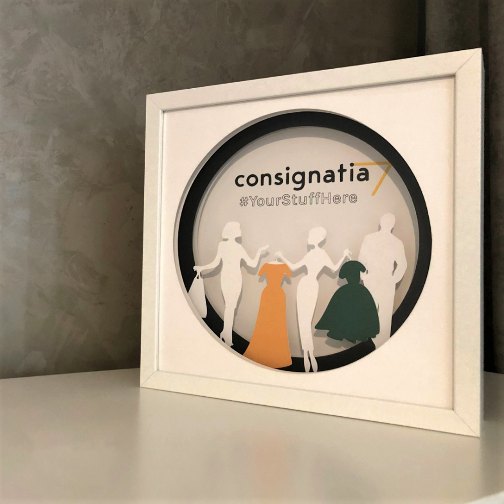 Tablou Luminos Logo 003 Noorhandmadeatelier | Deco - imagine 5