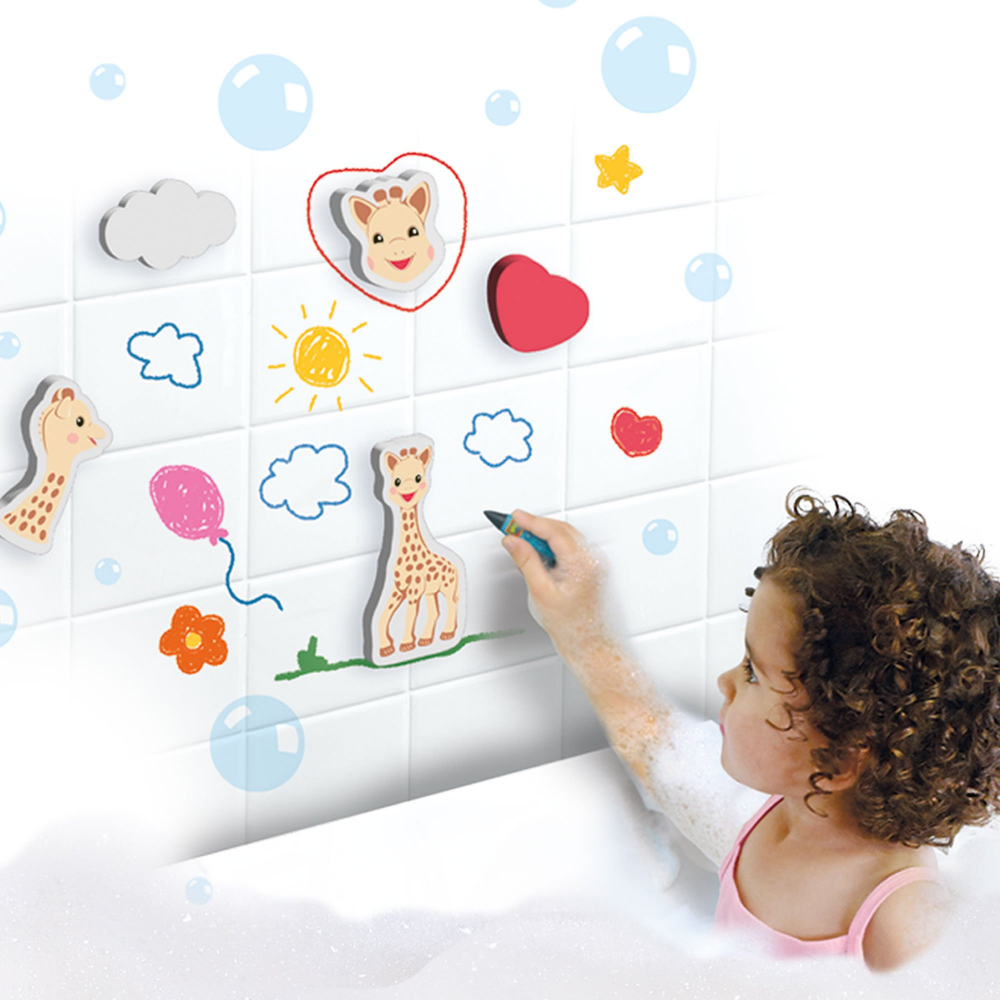 Creioane de baie Girafa Sophie | Ses Creative - imagine 4