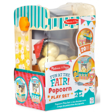 Chiosc Popcorn Melissa & Doug - Jucărie Lemn 3+ - imagine 8