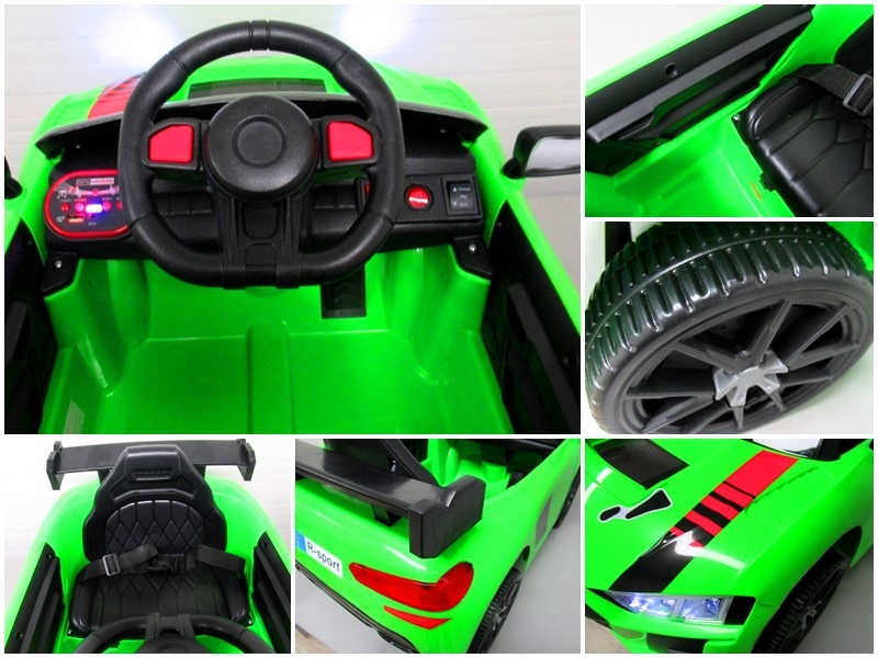 Masinuta Electrica Cabrio A1 Verde | Autokids - imagine 4