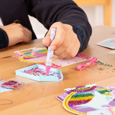 Totum Set DIY Unicorni | Tablouri cu Diamante - imagine 5
