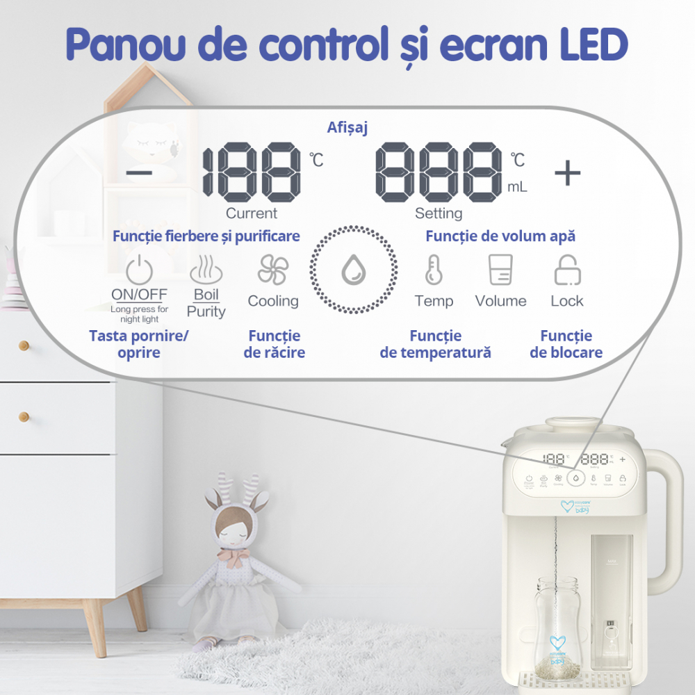 Aparat Lapte Praf EasyCare Baby Inteligent - imagine 4