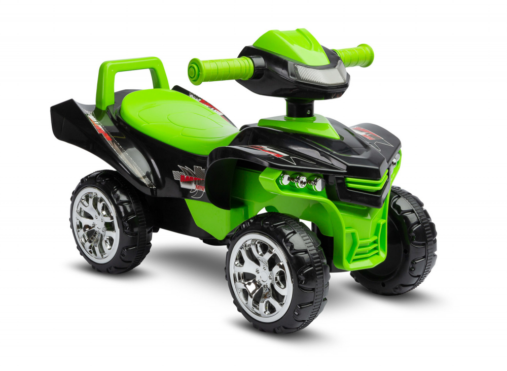 ATV Toyz Mini Raptor Green - Fără pedale de la 18 luni - imagine 6