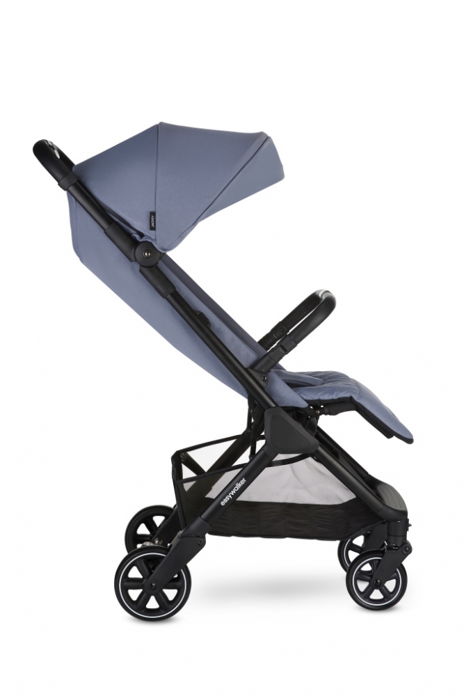Easywalker Jackey Steel Grey | Cărucior Compact și Pliabil