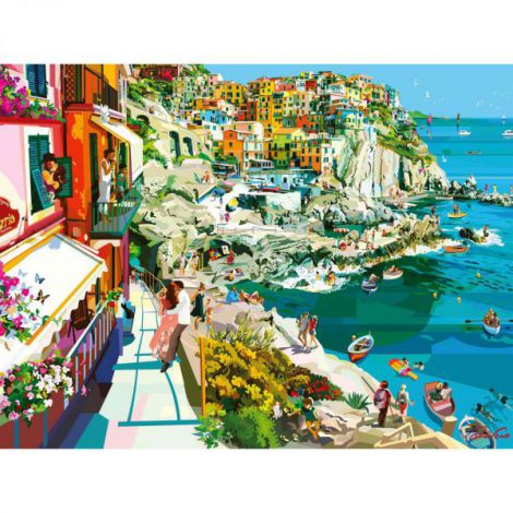 Puzzle Ravensburger Cinque Terre 1500 piese - imagine 2