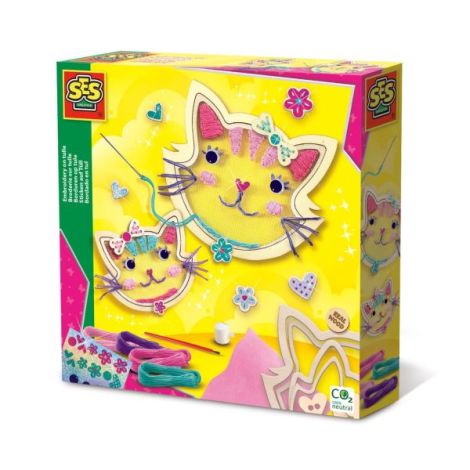 Set broderie pisici Ses Creative - Creativitate