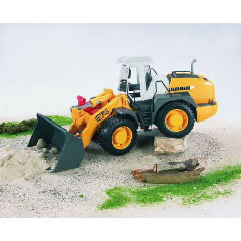 BRUDER Incarcator Articulat Liebherr L574 - imagine 2