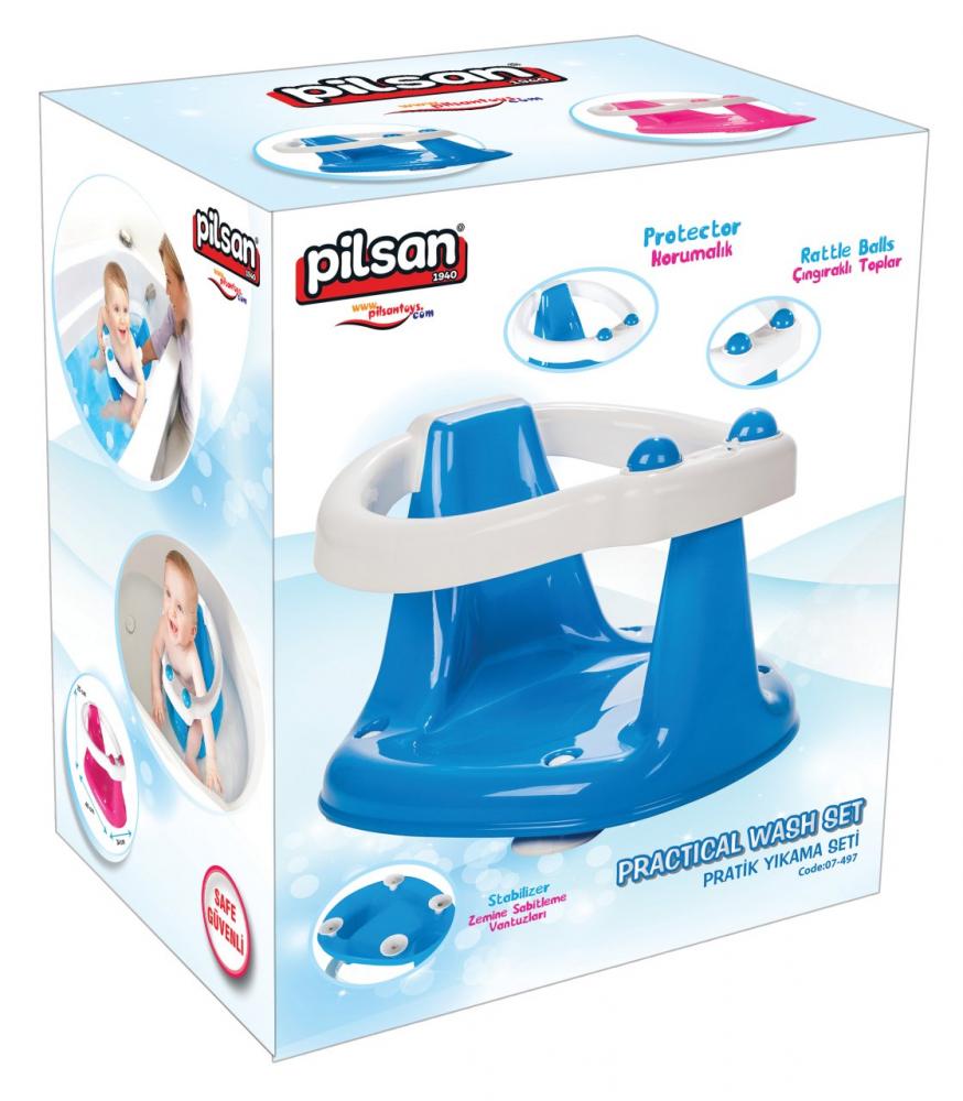 Scaun baie bebeluși Pilsan Blue, stabil și sigur - imagine 2