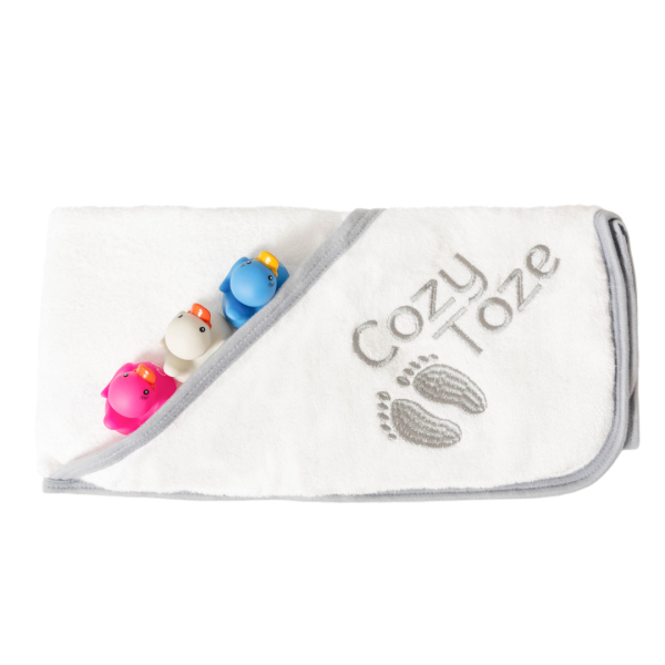 Prosop BabyDam Bambus cu Gluga CozyToze - imagine 2