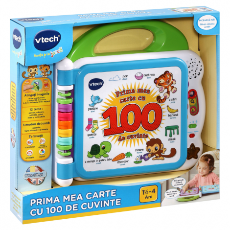 Carte Interactiva VTech 100 Cuvinte Română - imagine 2