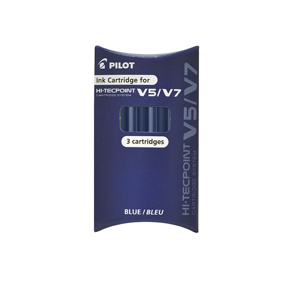 Rezerve Pilot V5/V7 Albastru, 3 Bucăți, Reîncărcabile