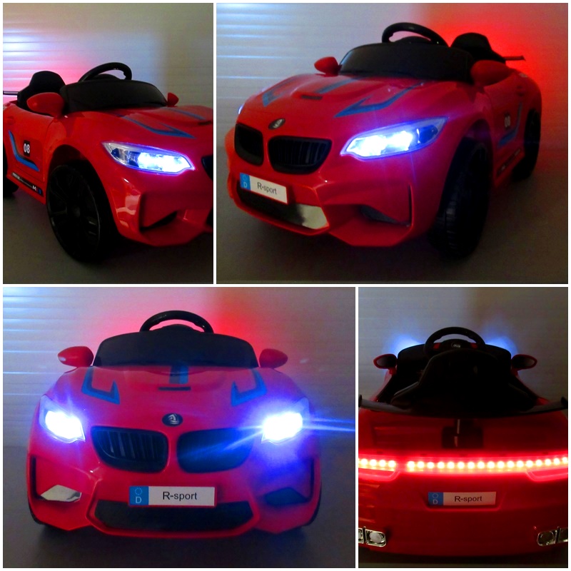 Masinuta Electrica Cabrio B6 Rosu Autokids - imagine 2
