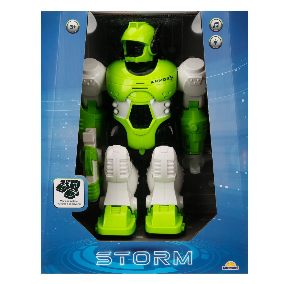 Robot Interactiv Storm Brave Sunman cu Lumini