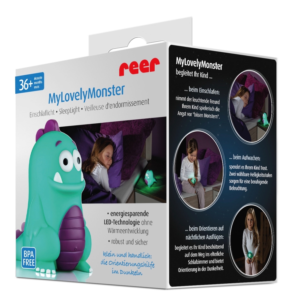 Lampa de veghe Reer Monster | Somn linistit - imagine 10