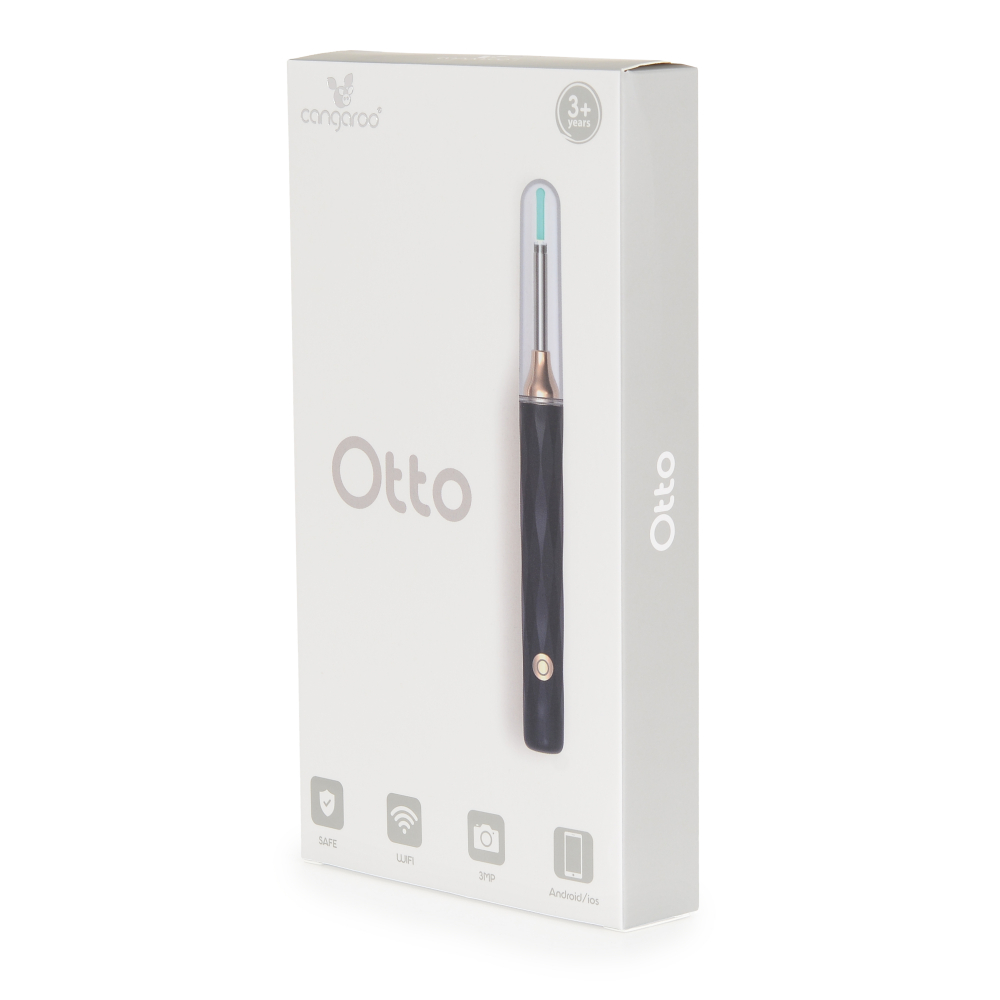 Cangaroo Otto - Aparat Curatare Urechi cu Camera HD