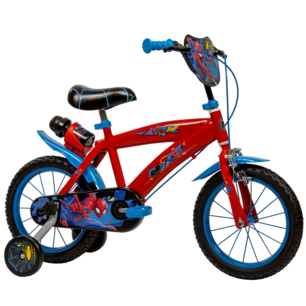 Bicicleta Huffy Spiderman 14" 4-6 ani - imagine 10