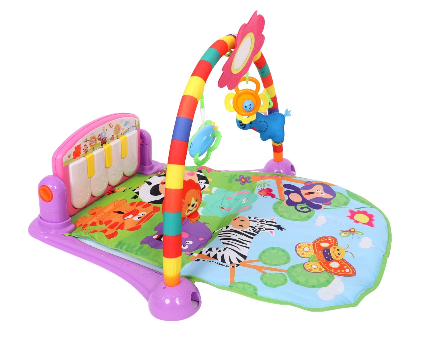 Saltea Activitati Lorelli Piano Gym Pink