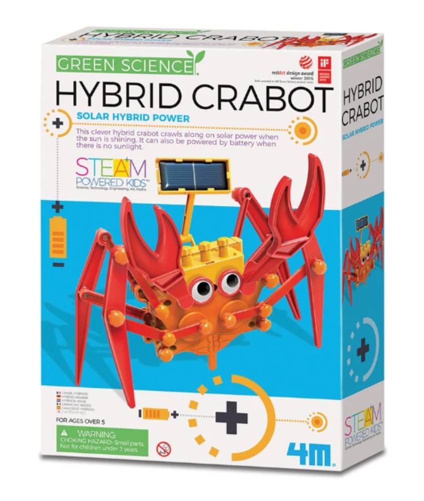 Kit Constructie Crab Robot Hibrid 4M